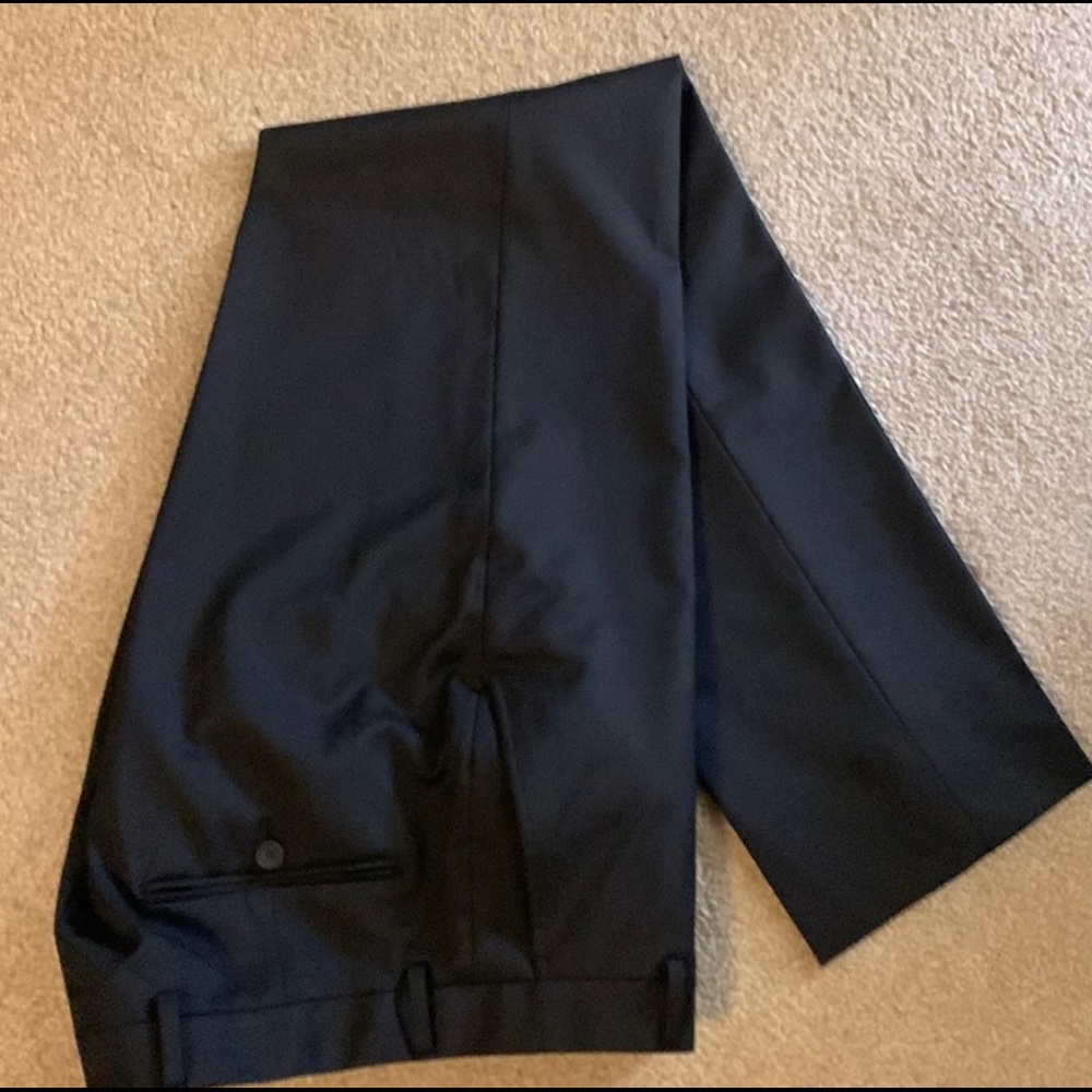 Black travel tech pants 31”